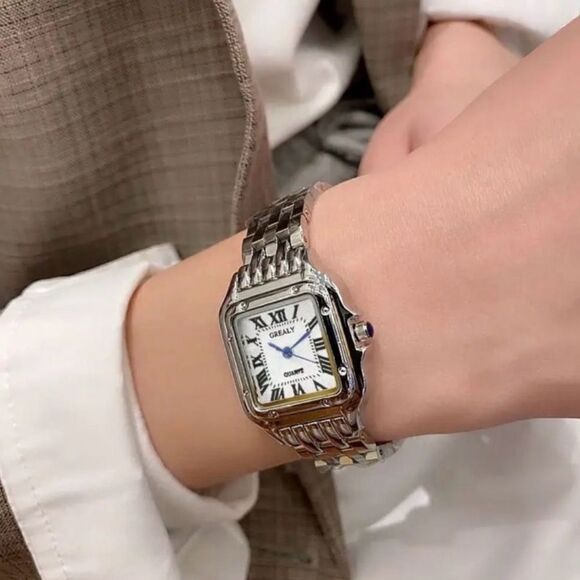 Accessories - Classic silver-Tone Roman Numeral Watch